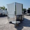 8.5' x 16' Double Window White Concession Food Trailer - Image 27