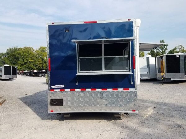 8.5' x 16' Indigo Blue Enclosed Pharmaceutical Trailer - Image 16