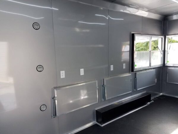 8.5' x 16' Indigo Blue Enclosed Pharmaceutical Trailer - Image 17
