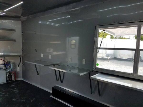 8.5' x 16' Indigo Blue Enclosed Pharmaceutical Trailer - Image 13