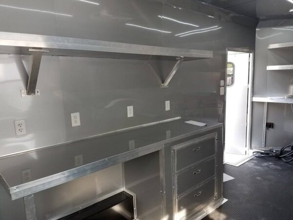 8.5' x 16' Indigo Blue Enclosed Pharmaceutical Trailer - Image 18