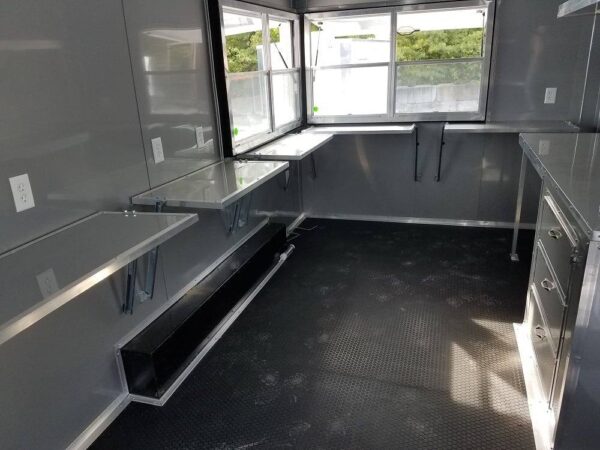 8.5' x 16' Indigo Blue Enclosed Pharmaceutical Trailer - Image 19