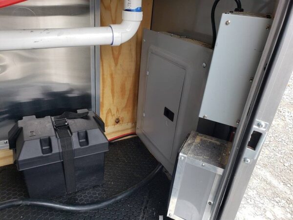 8.5' x 16' Penske Yellow Concession Food Trailer - Image 21