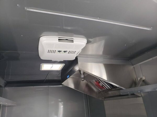 8.5' x 16' Penske Yellow Concession Food Trailer - Image 17