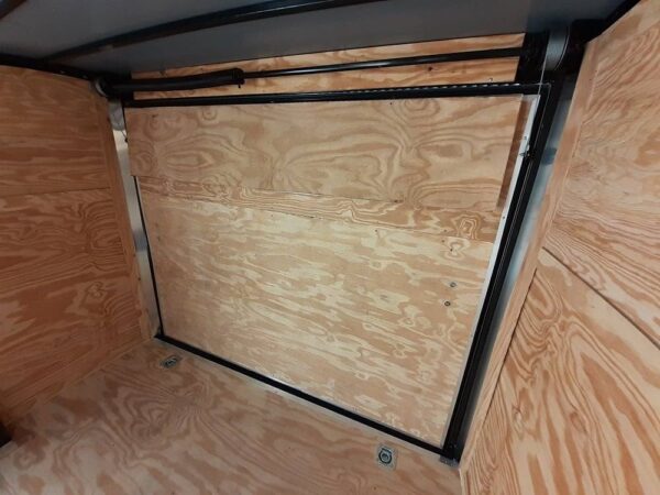 8.5x12 V-Nose Enclosed Trailer 3,500lb Axle Storage - Image 9