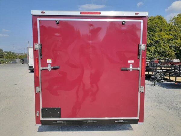 Enclosed Trailer 7' X 10' Brandy Wine Custom Equipment Storage - Image 5