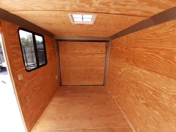 Enclosed Trailer 7' X 10' Brandy Wine Custom Equipment Storage - Image 11