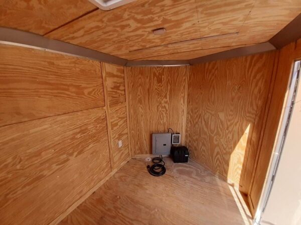 Enclosed Trailer 7' X 10' Brandy Wine Custom Equipment Storage - Image 12