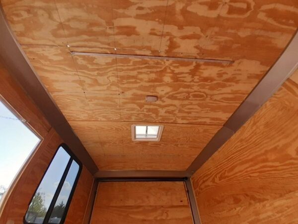 Enclosed Trailer 7' X 10' Brandy Wine Custom Equipment Storage - Image 14