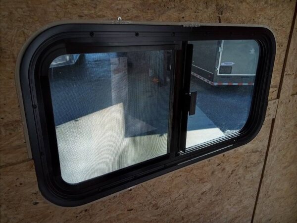 Enclosed Trailer 8.5' X 24' Charcoal Grey Hauling - Image 16