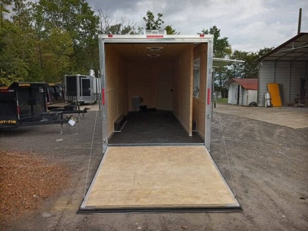 Custom Enclosed Trailer 8.5' X 20' Black - Image 11