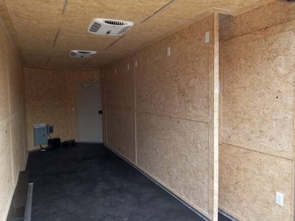 Custom Enclosed Trailer 8.5' X 20' Black - Image 12