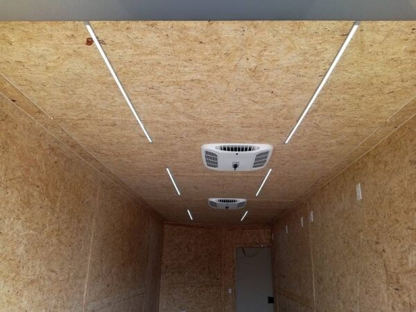 Custom Enclosed Trailer 8.5' X 20' Black - Image 13