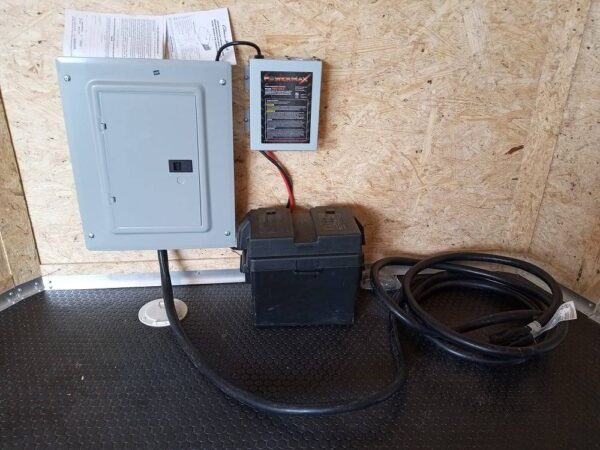 Custom Enclosed Trailer 8.5' X 20' Black - Image 15