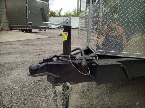 Custom Enclosed Trailer 8.5' X 20' Black - Image 19