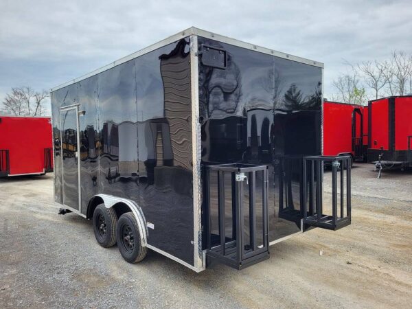 8.5' x 16' Elite Concession Food Event Catering Trailer - Image 45