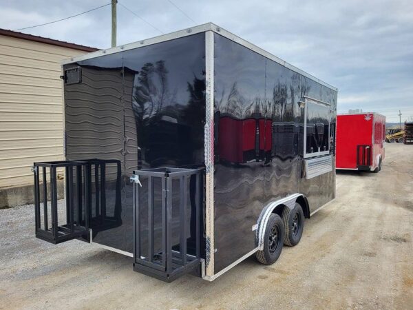 8.5' x 16' Elite Concession Food Event Catering Trailer - Image 47