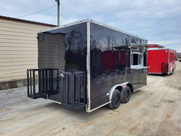 8.5' x 16' Elite Concession Food Event Catering Trailer - Image 50