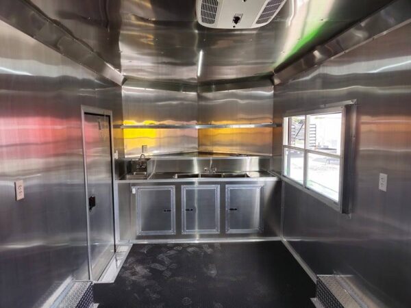 8.5' x 16' Elite Concession Food Event Catering Trailer - Image 72