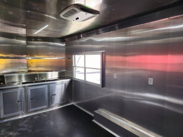 8.5' x 16' Elite Concession Food Event Catering Trailer - Image 73