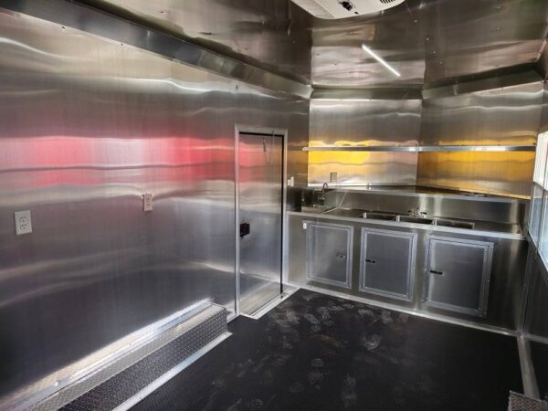 8.5' x 16' Elite Concession Food Event Catering Trailer - Image 74