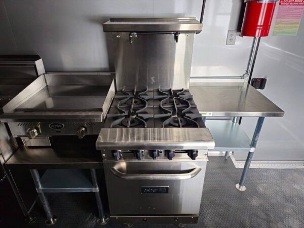 8.5' X 16' Elite Concession Trailer Food Event Catering - Image 30