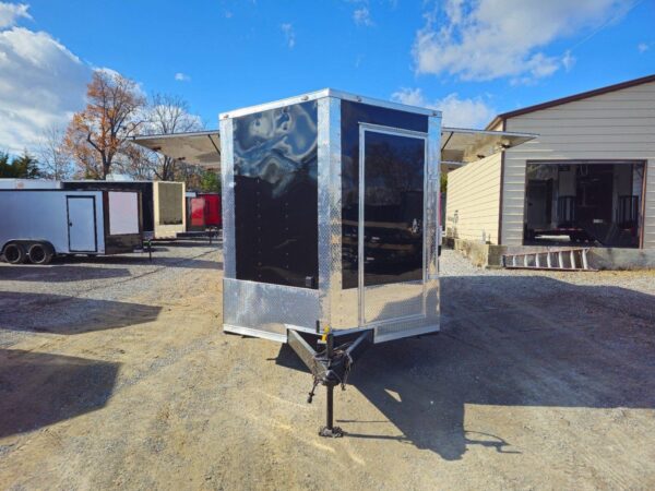 8.5' X 22' Red & Black Custom Enclosed Trailer - Image 11