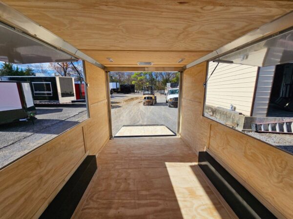 8.5' X 22' Red & Black Custom Enclosed Trailer - Image 20
