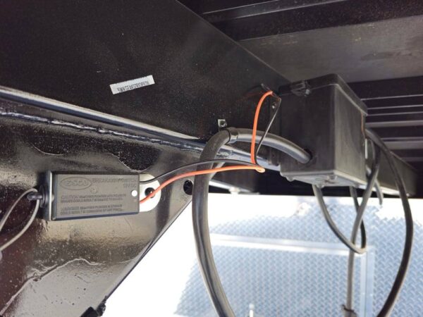 Custom Enclosed Trailer 8.5' X 42' White Toy Hauler - Image 13