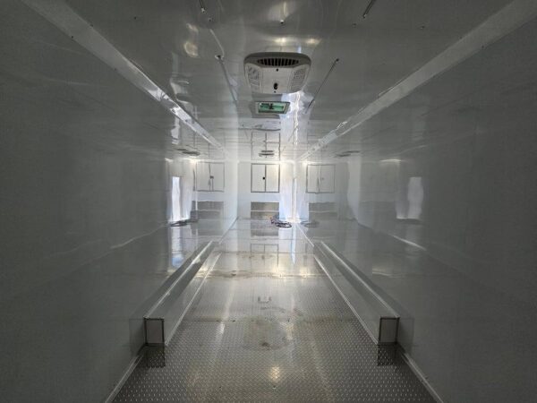 Custom Enclosed Trailer 8.5' X 42' White Toy Hauler - Image 17