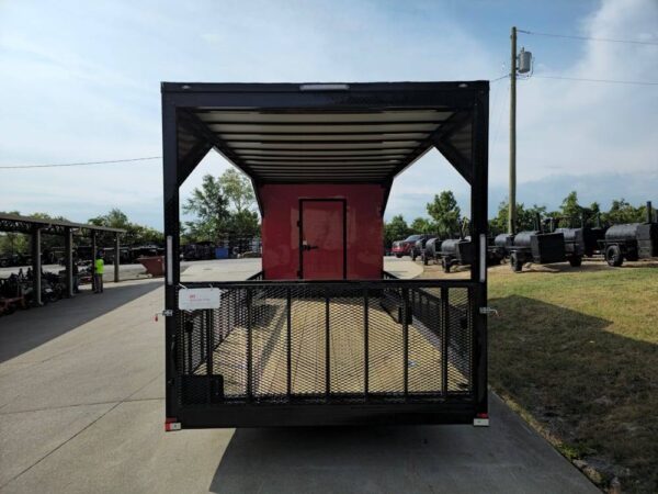 8.5x30 Red Hybrid Drone & Equipment Hauler Enclosed Trailer - Image 11