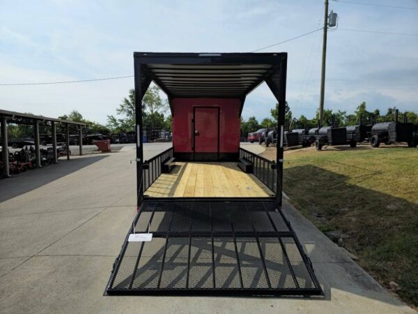 8.5x30 Red Hybrid Drone & Equipment Hauler Enclosed Trailer - Image 10