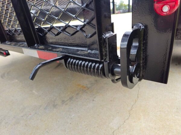 7' X 12' Straight Deck Utility Trailer 2ft Mesh - Image 14