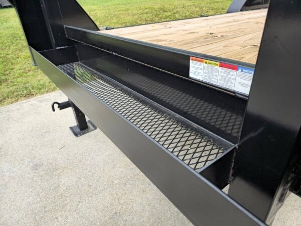 7x20 Gooseneck Equipment Trailer (2) 7K Axles Standup Ramps - Image 13