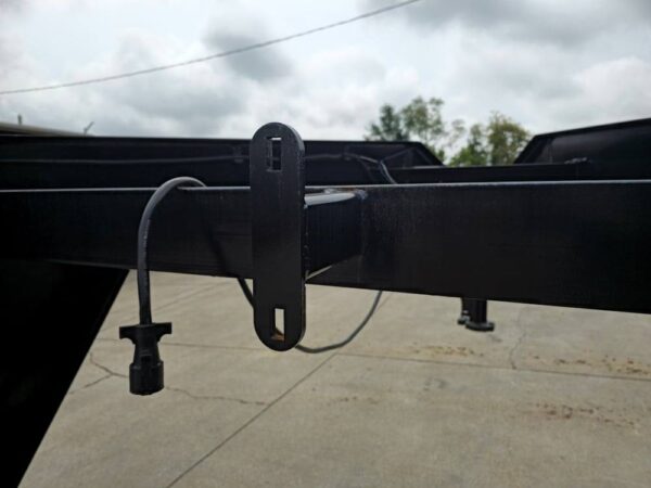 7x20 Gooseneck Equipment Trailer (2) 7K Axles Standup Ramps - Image 14