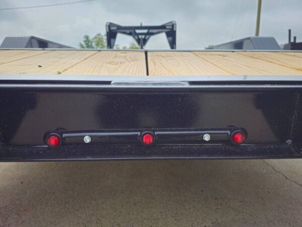 7x20 Gooseneck Equipment Trailer (2) 7K Axles Standup Ramps - Image 15