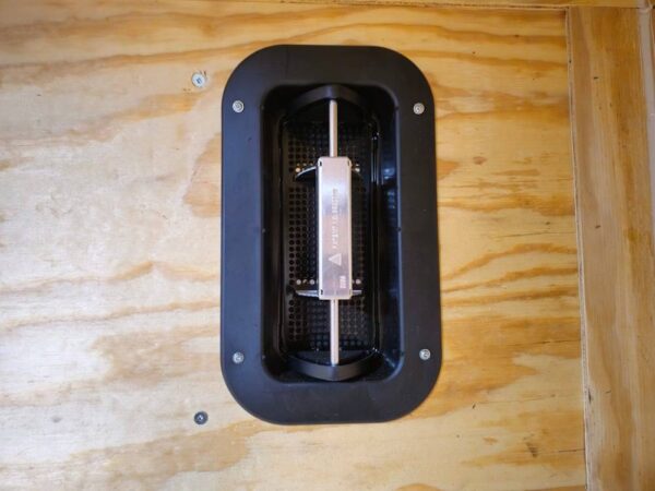 8.5x28 Silver Enclosed Cargo Trailer with Blackout Trim - Image 17