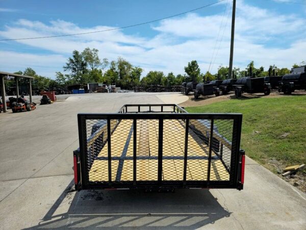 6.4x18 Utility Trailer Powder Coated Dovetail (2) 3,500lb Axles 7k GVWR - Image 8