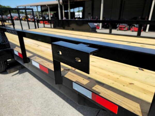 6.4x18 Utility Trailer Powder Coated Dovetail (2) 3,500lb Axles 7k GVWR - Image 12