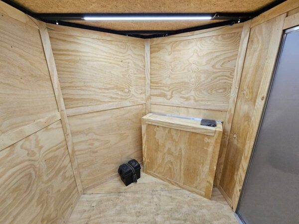 Enclosed Trailer 7' X 20' Red Hybrid Motorcycle Event - Image 19