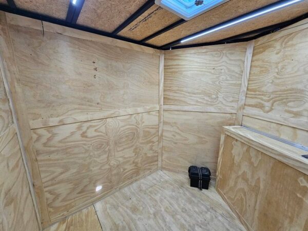 Enclosed Trailer 7' X 20' Red Hybrid Motorcycle Event - Image 21