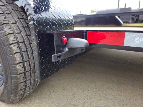 7x20 Utility Trailer Dovetail Powder Coated (2) 3500lb Axles 7k GVWR - Image 9