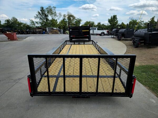 7x20 Utility Trailer Dovetail Powder Coated (2) 3500lb Axles 7k GVWR - Image 10