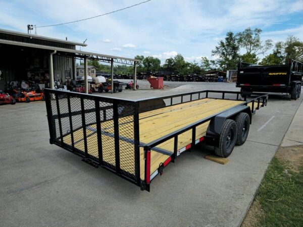 7x20 Utility Trailer Dovetail Powder Coated (2) 3500lb Axles 7k GVWR - Image 11