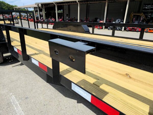 7x20 Utility Trailer Dovetail Powder Coated (2) 3500lb Axles 7k GVWR - Image 12