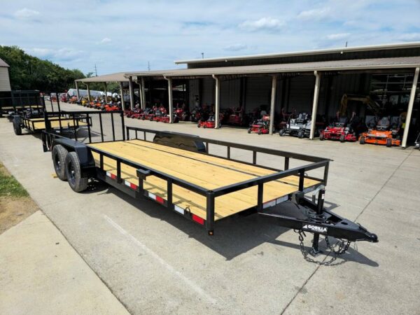 7x20 Utility Trailer Dovetail Powder Coated (2) 3500lb Axles 7k GVWR - Image 13