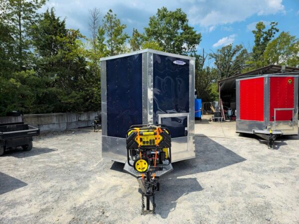 8.5' X 16' Indigo Blue Concession Trailer Food Event Catering - Image 2