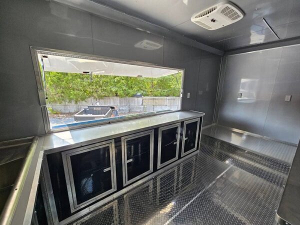 8.5' X 16' Indigo Blue Concession Trailer Food Event Catering - Image 19