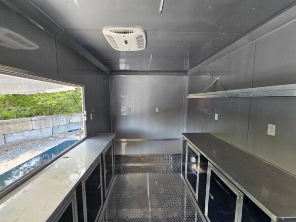 8.5' X 16' Indigo Blue Concession Trailer Food Event Catering - Image 20