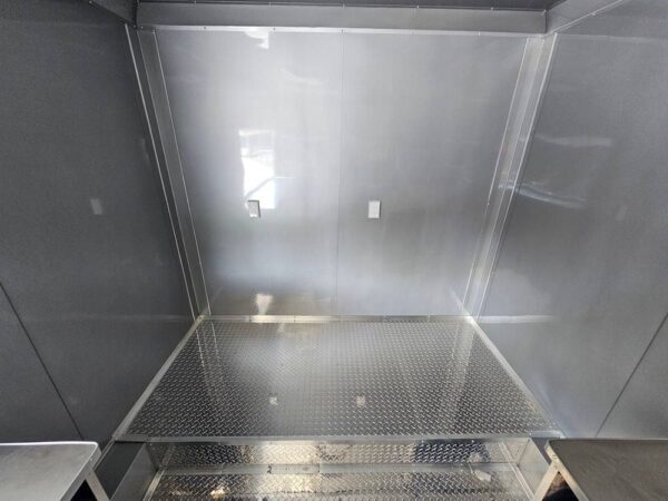 8.5' X 16' Indigo Blue Concession Trailer Food Event Catering - Image 22